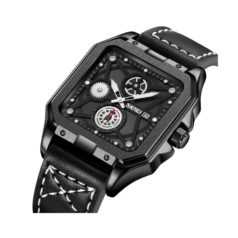 Αναλογικό ρολόι χειρός - Skmei - 9330 - Black/Black
