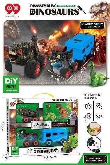 305203 Σετ συναρμολογούμενα οχήματα Δεινόσαυροι με φιγούρες - 998-41B - 305203