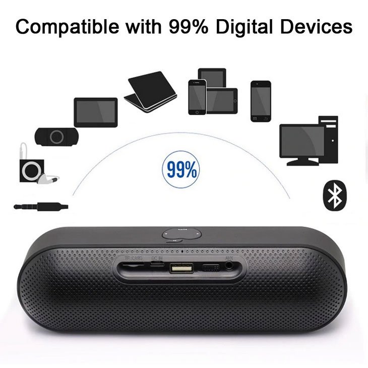 Ασύρματο ηχείο Bluetooth - S812 - 308183 - White