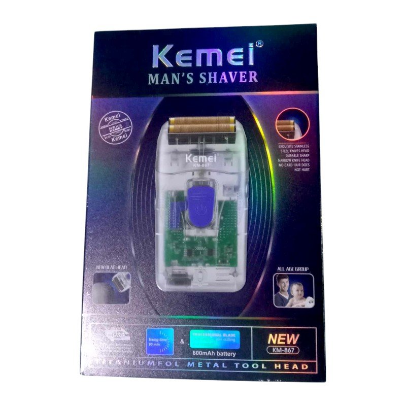 308671-1 Ξυριστική μηχανή - Shaver - KM-867 - Kemei