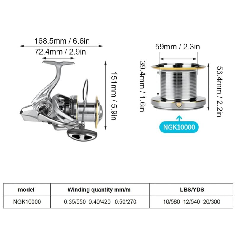 Μηχανάκι ψαρέματος - NGK10000 - 931059