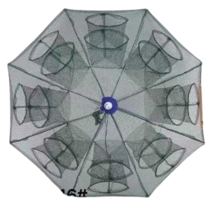 Πτυσσόμενη παγίδα ψαρέματος - Κιούρτος με 16 εισόδους - 931354