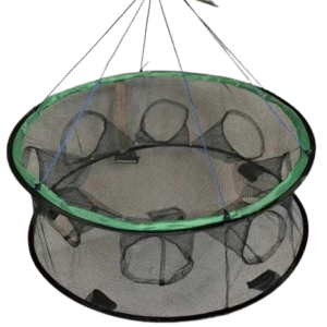 Πτυσσόμενη παγίδα ψαρέματος - Κιούρτος με 8 εισόδους - 70x26cm - 931379