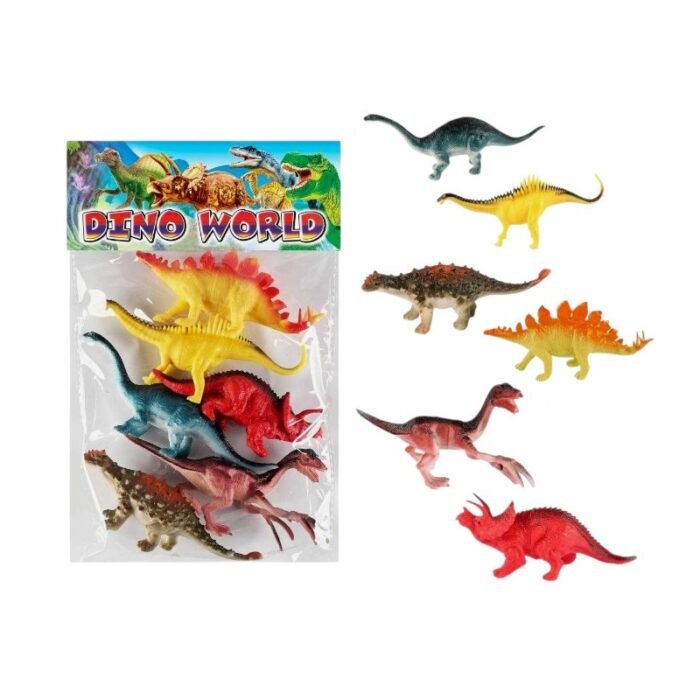 Σετ φιγούρες δεινοσαύρων - 6pcs - F2836 - 314224
