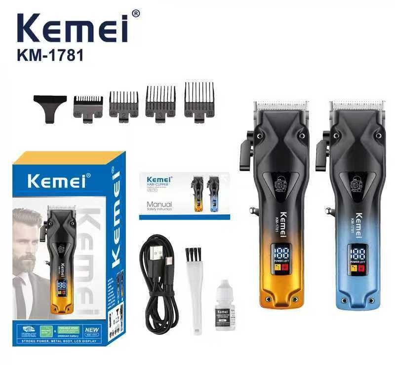 Κουρευτική μηχανή - KM-1781 - Kemei - Gold