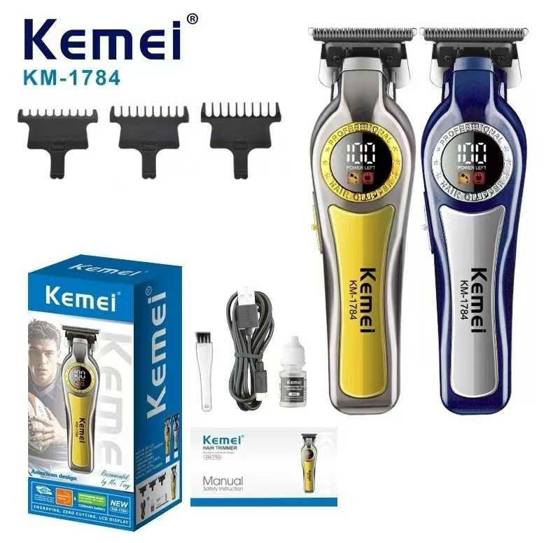 Κουρευτική μηχανή - KM-1784 - Kemei - Gold