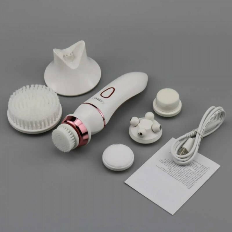 372047-_1 Συσκευή καθαρισμού και απολέπισης προσώπου - KM-7204 - Kemei