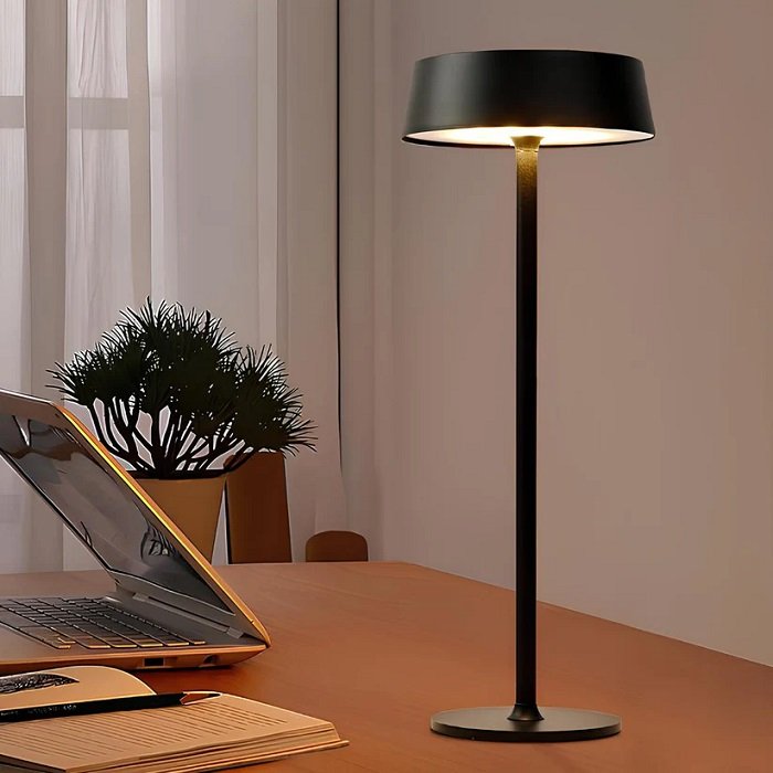 Επαναφορτιζόμενο επιτραπέζιο φωτιστικό LED - 43-2 - 430118 - Black