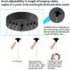 Φωτιστικό οροφής τραπεζαρίας LED - 2196 - 431019