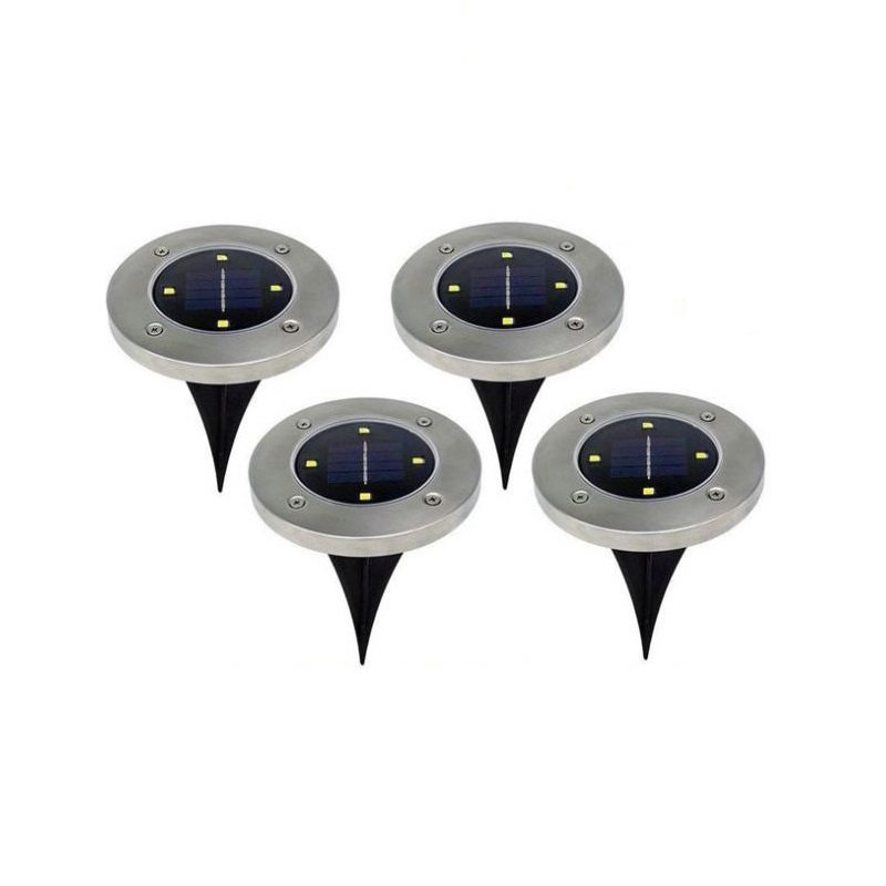 431022 Ηλιακό φωτιστικό κήπου LED - Καρφωτό - 4pcs - 4LED/RGB - 431152
