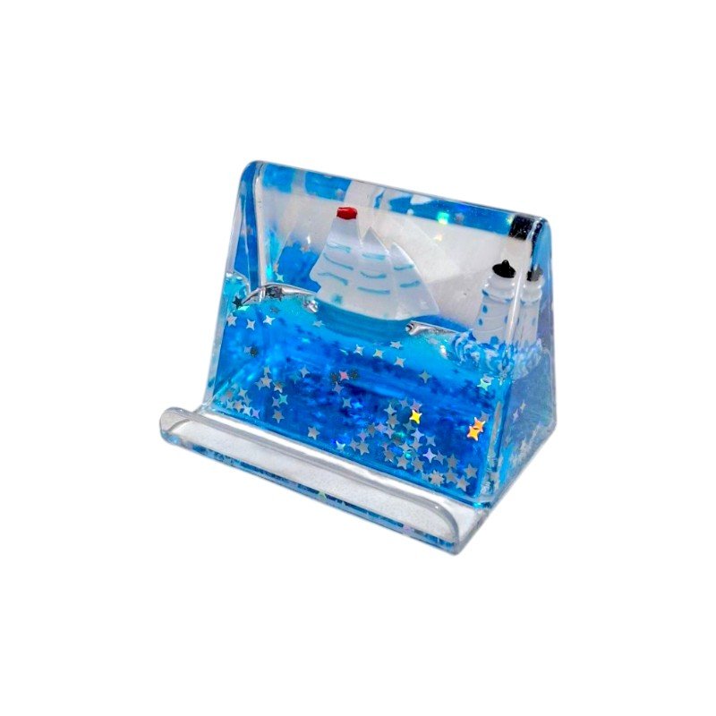 507411 Διακοσμητικό Souvenir & βάση στήριξης smartphone με νερό - SY141 - 507411