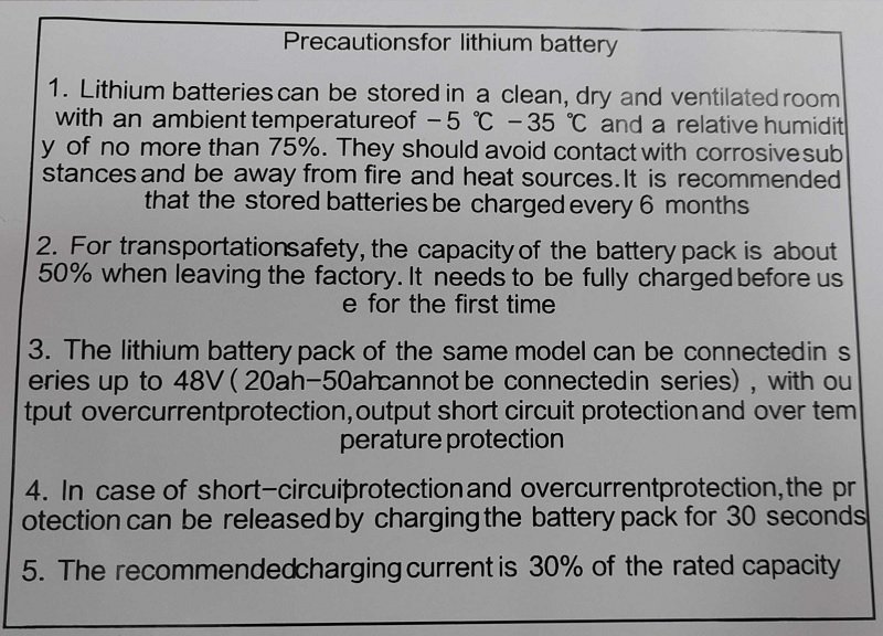Μπαταρία λιθίου φωτοβολταϊκού κλειστού τύπου - LC-Star Solar - 200A - 24V - 515010