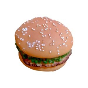 Παιχνίδι σκύλου Latex Burger - 8x5cm - 12pcs - 550382