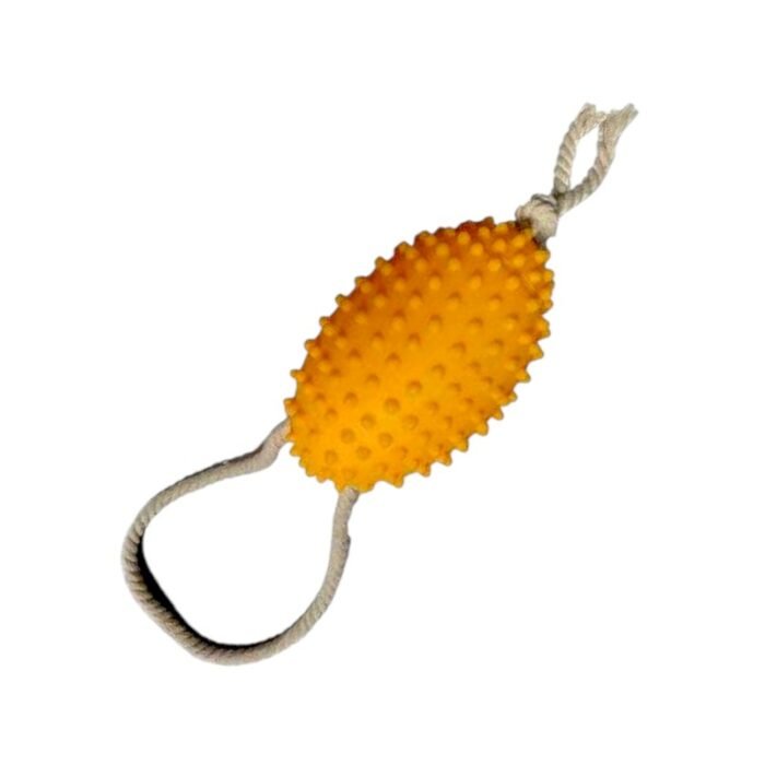 Παιχνίδι σκύλου Latex μπάλα με σχοινί - 35x11.5cm - 550390