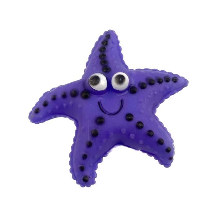 Παιχνίδι σκύλου Latex αστερίας - 12cm - 12pcs - 550464