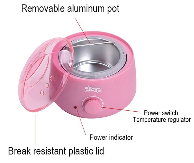 Κεριέρα αποτρίχωσης - 70004 - DSP - 567415 - Pink