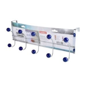 Μεταλλική κρεμάστρα πόρτας 5 θέσεων - OLD-6303 - 57724