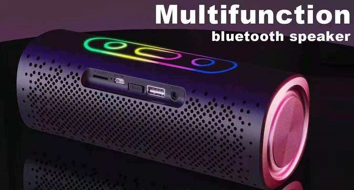 Ασύρματο ηχείο Bluetooth - S819 - 580085 - Gold