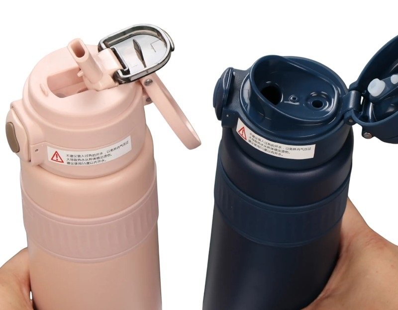 Φορητό παγούρι-θερμός - 800ml - 616274 - White
