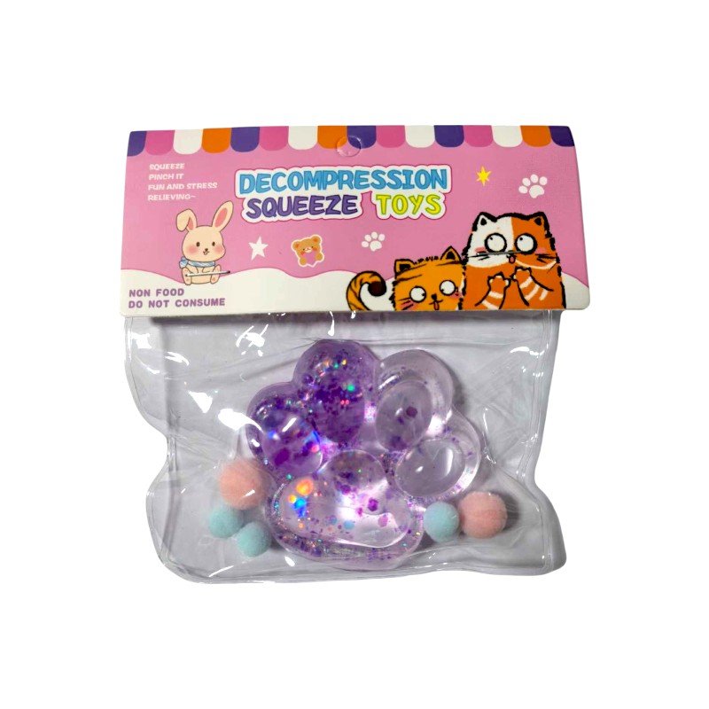 652440 Πατούσα Antistress Squishy - Σετ 16pcs - GA524-4 - 652440