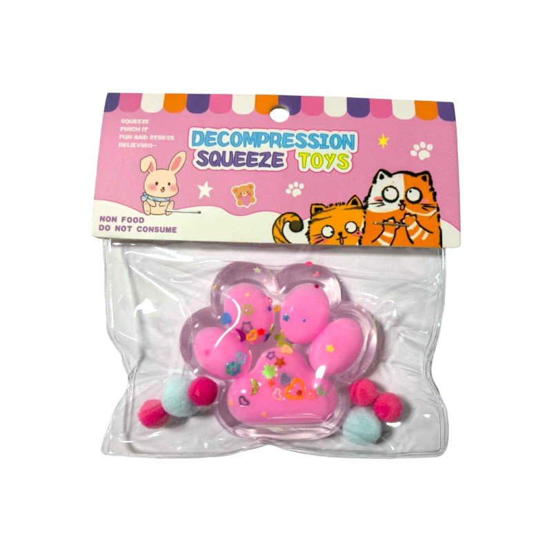 652471 Πατούσα Antistress Squishy με φωτισμό - Σετ 16pcs - GA524-7 - 652471