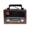 654380 Επαναφορτιζόμενο ραδιόφωνο Retro - M1800BT - 654381