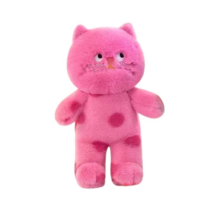 660044-2 Λούτρινο κουκλάκι Γατάκι - 31cm - 660044 - Pink
