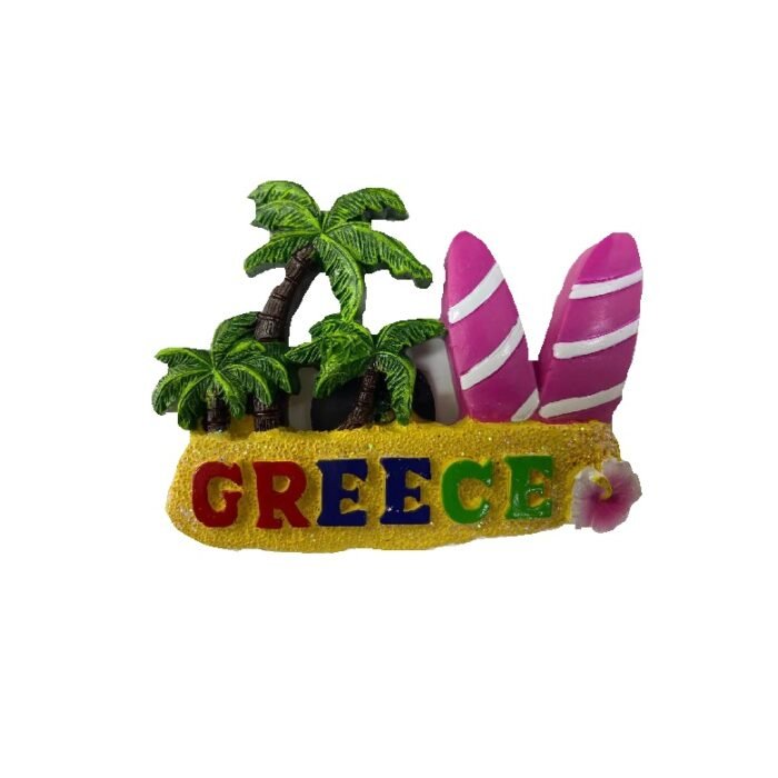 678057 Tουριστικό μαγνητάκι Souvenir – Σετ 12pcs - Resin Magnet - Greece - 678057