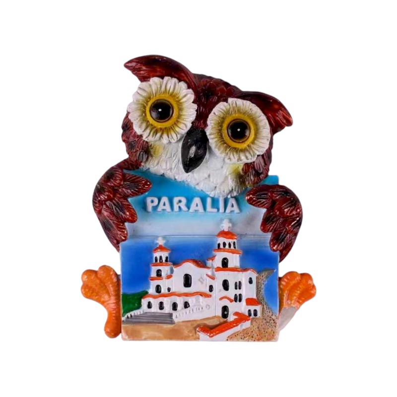 678109 Tουριστικό μαγνητάκι Souvenir - Σετ 12pcs - Paralia - 678109