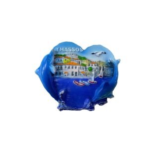 Tουριστικό μαγνητάκι Souvenir – Σετ 12pcs - Resin Magnet - Thassos - 678124