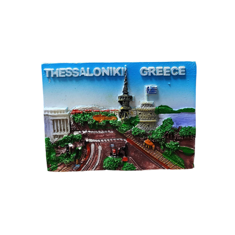 678152 Tουριστικό μαγνητάκι Souvenir - Σετ 12pcs - Thessaloniki - 678152