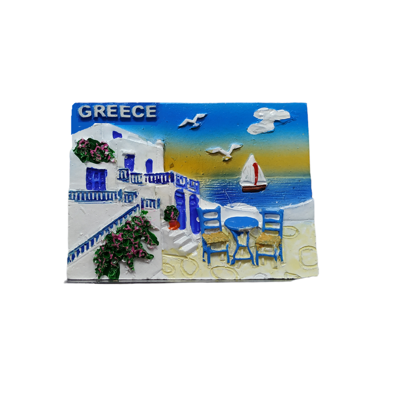 678273-PhotoRoom Tουριστικό μαγνητάκι Souvenir - Σετ 12pcs - Resin Magnet - Greece - 678273