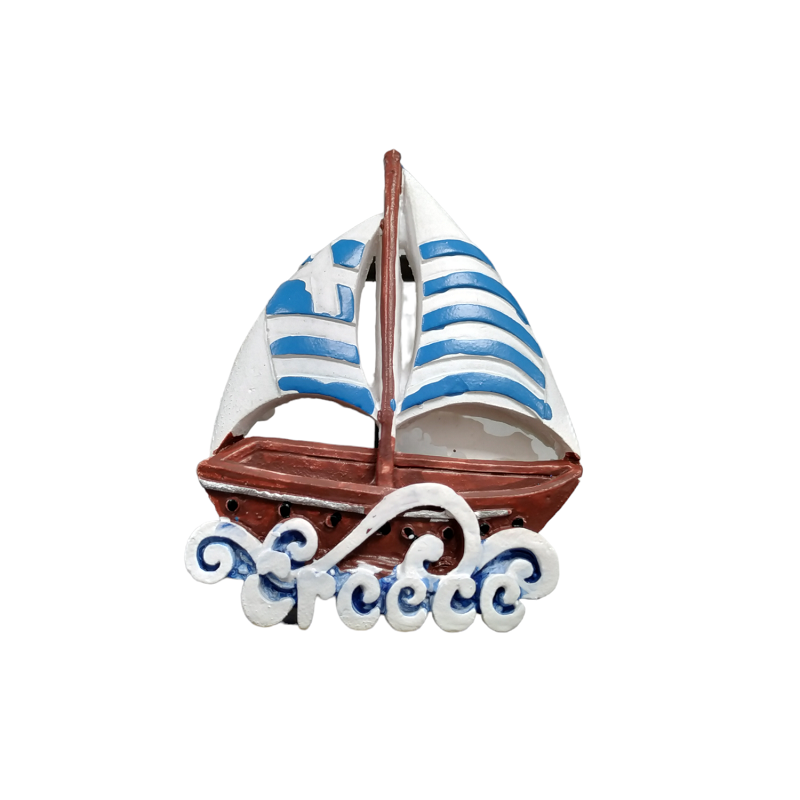 678291-PhotoRoom Tουριστικό μαγνητάκι Souvenir – Σετ 12pcs - Resin Magnet - Greece - 678291