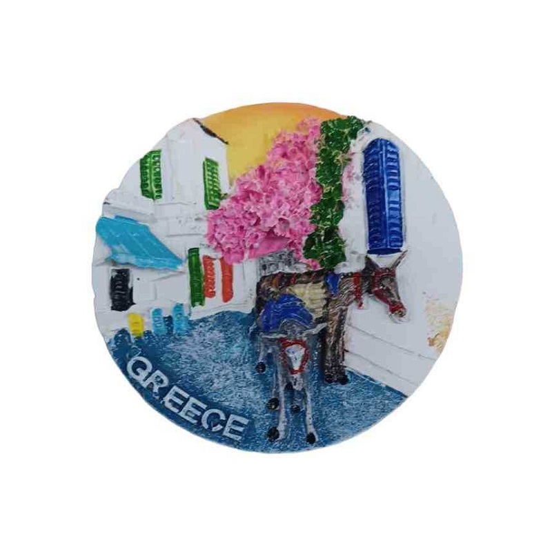 678382 Tουριστικό μαγνητάκι Souvenir - Σετ 12pcs - Resin Magnet - Greece - 678382