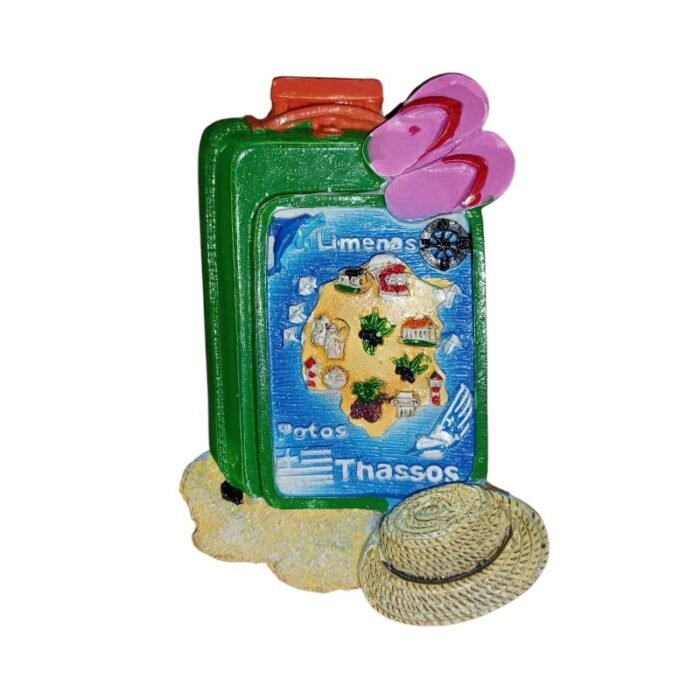 Τουριστικό μαγνητάκι Souvenir - Σετ 12pcs - Thassos - 678415