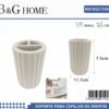 Θήκη οδοντόβουρτσας πλαστική - Beige - 21560