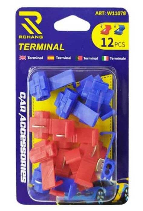 Σετ κλέφτες ρέυματος καλωδίου - Clips - IP3+2P3 - 12pcs - 110787