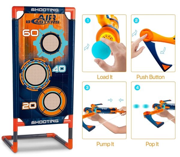 Παιδικό σετ τοξοβολίας με στόχο - Q7709 - 730124