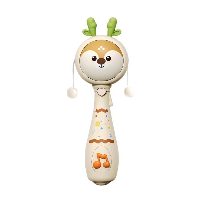 730308 Βρεφικό παιχνίδι κουδουνίστρα με μασητικό και φωτισμό - 368-21B - 730308