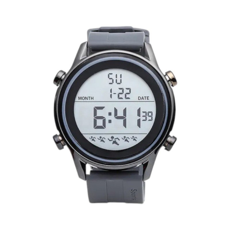 751267-3 Παιδικό ψηφιακό ρολόι χειρός - 100 - 751267 - Grey