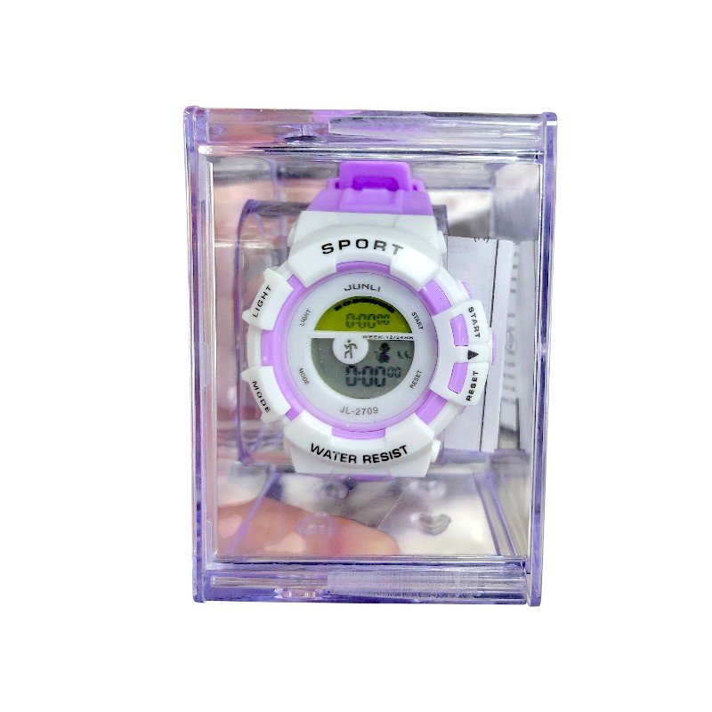 Παιδικό ψηφιακό ρολόι χειρός - 2709 - 756873 - Purple