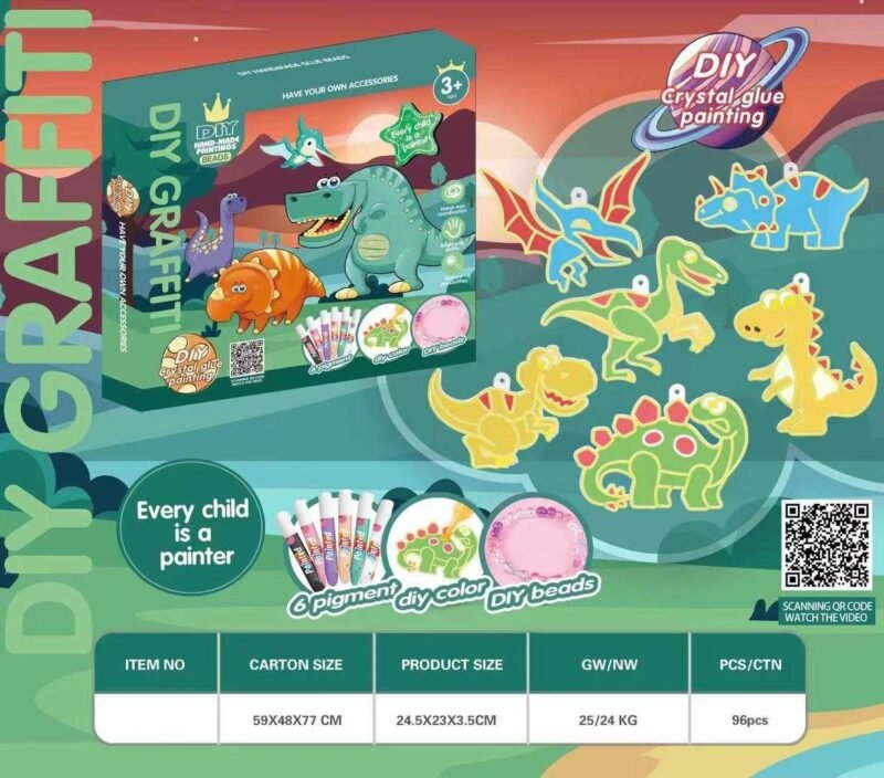 Παιχνίδι ζωγραφικής με δεινοσαύρους - 1688-63 - 567896