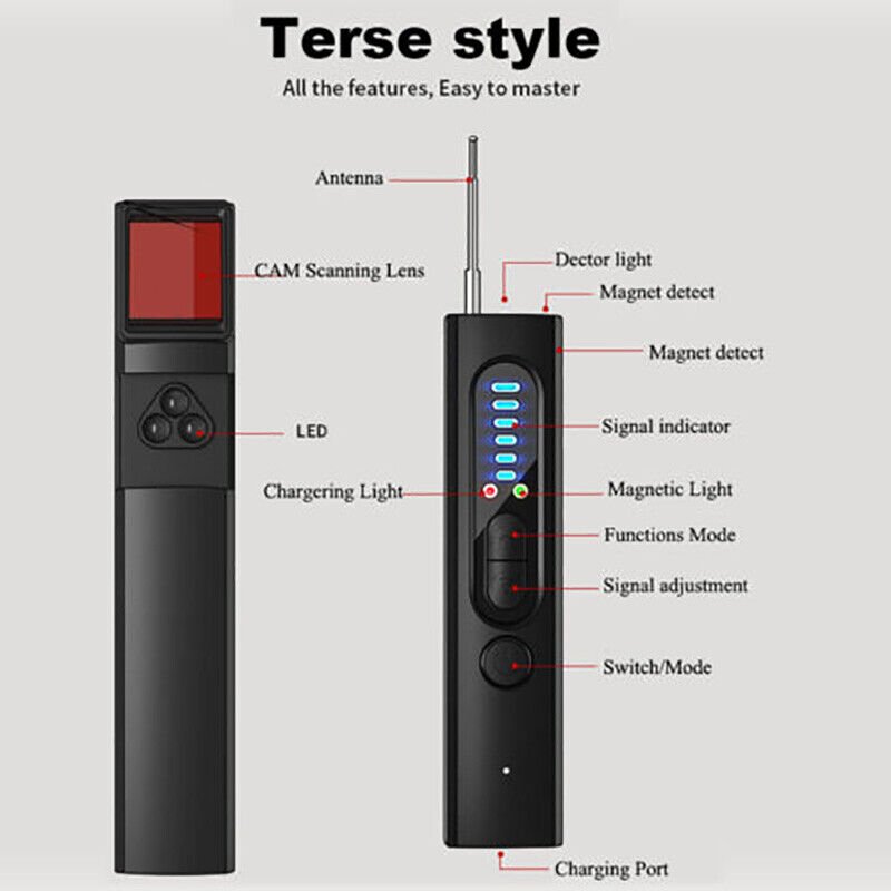 810507-3 Ανιχνευτής κάμερας και συσκευών παρακολούθησης με υπέρυθρες - X13 - 810507