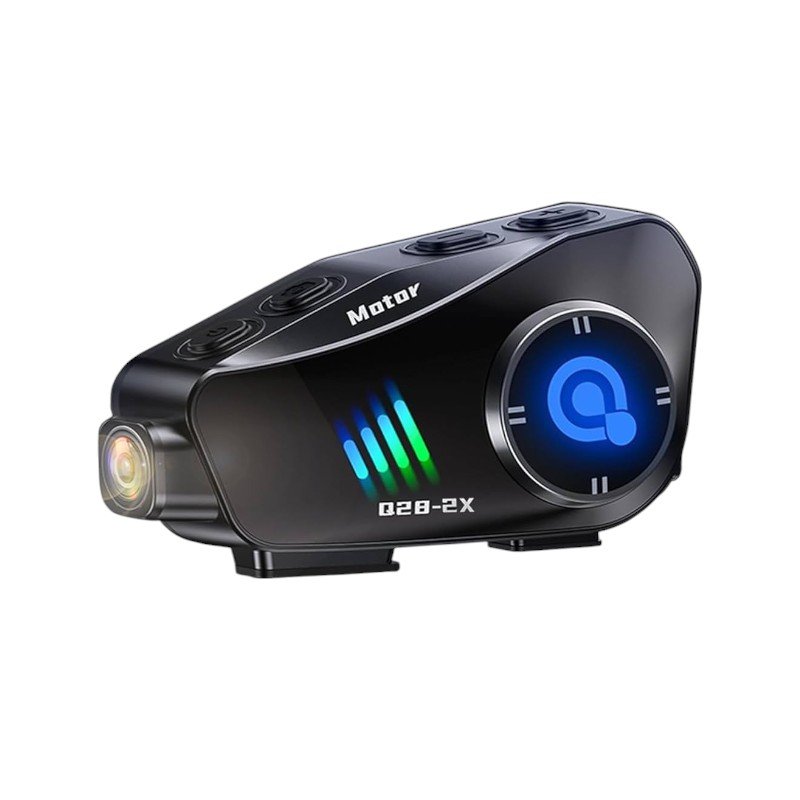 811702-1 Ασύρματο καταγραφικό & ενδοεπικοινωνία κράνους μοτοσυκλέτας - Helmet Headset - Q28 - 811702