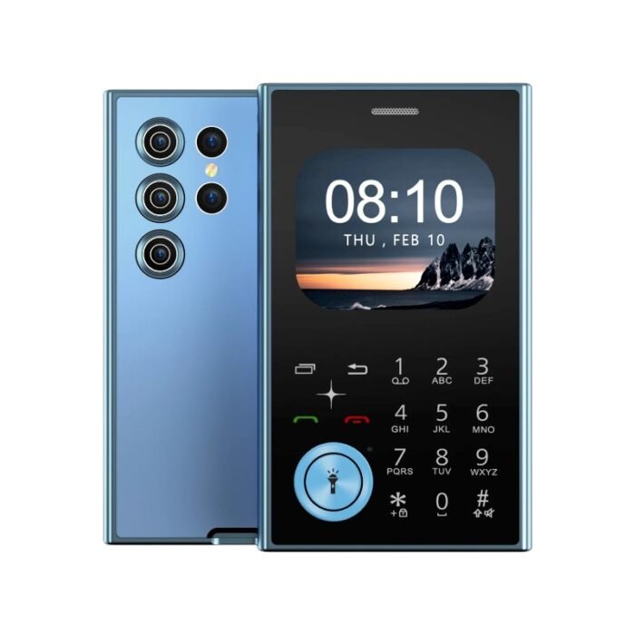 Κινητό τηλέφωνο - V8 - Dual Sim - 812143 - Blue - Ελληνικό μενού