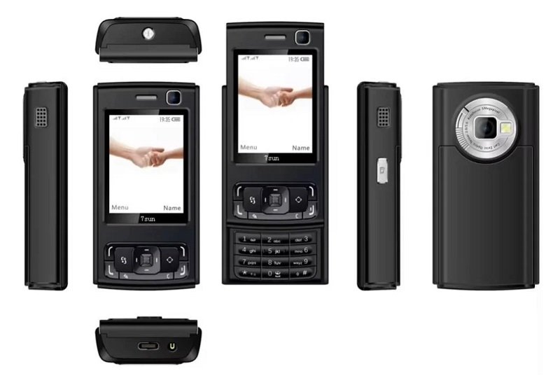Κινητό τηλέφωνο - N95 Pro - 812167 - Black - Ελληνικό μενού
