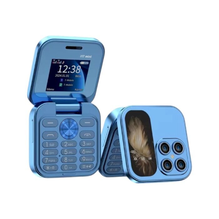 Κινητό τηλέφωνο - i17 Pro - Dual Sim - 812181 - Blue - Ελληνικό μενού