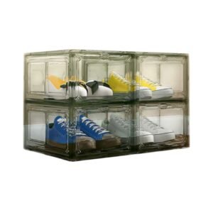 Παπουτσοθήκη πλαστική διάφανη 4 θέσεων - YH6626-4 - 815001