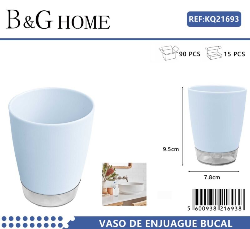 Θήκες οδοντόβουρτσας πλαστικές σε σετ 5Χ - Light Blue - 21693