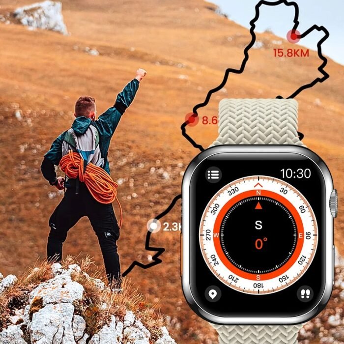 Σετ Smartwatch με 2 λουράκια - Z81 Pro Max - 880372 - Blue